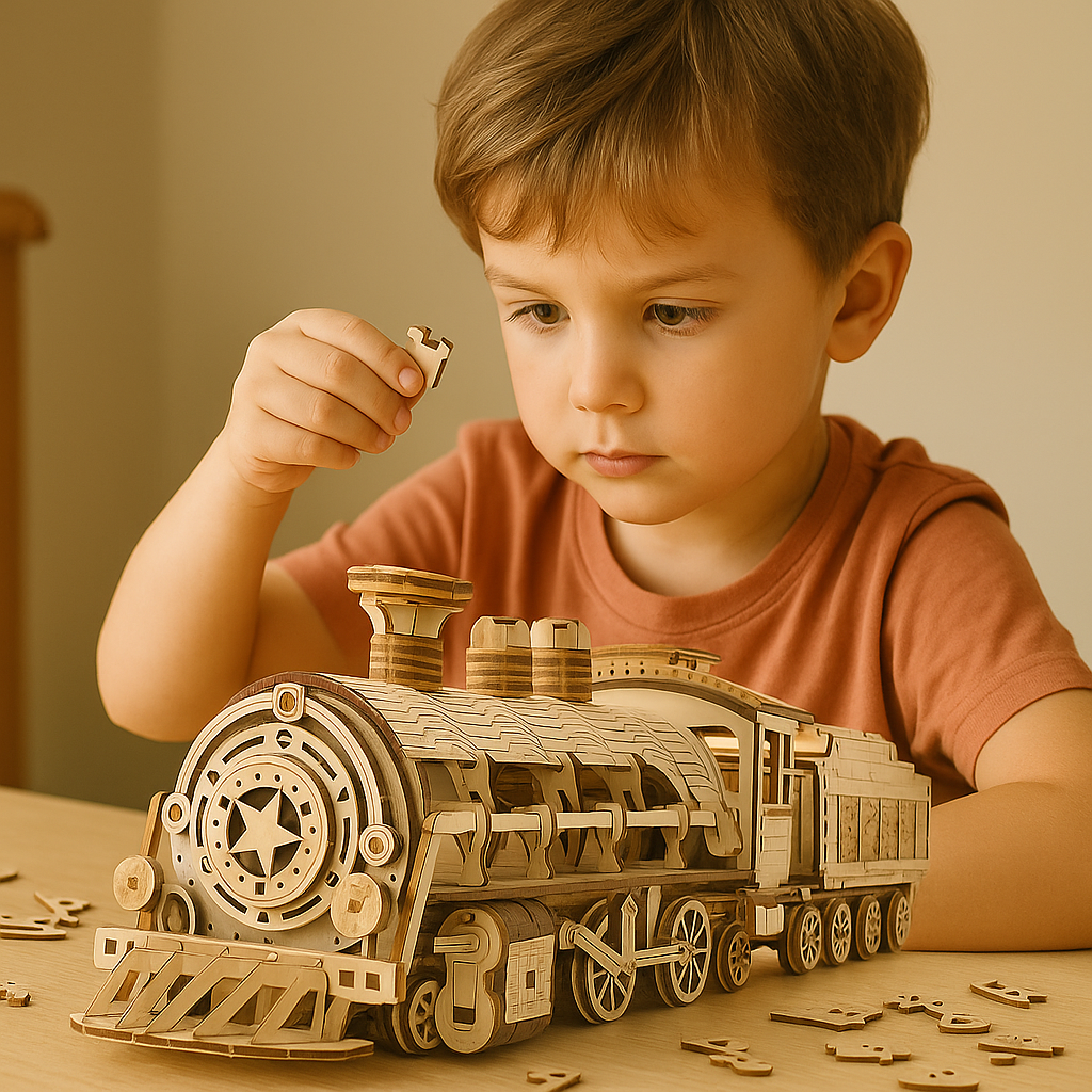 Puzzle 3D Créatif - Jeu de Construction Éducatif