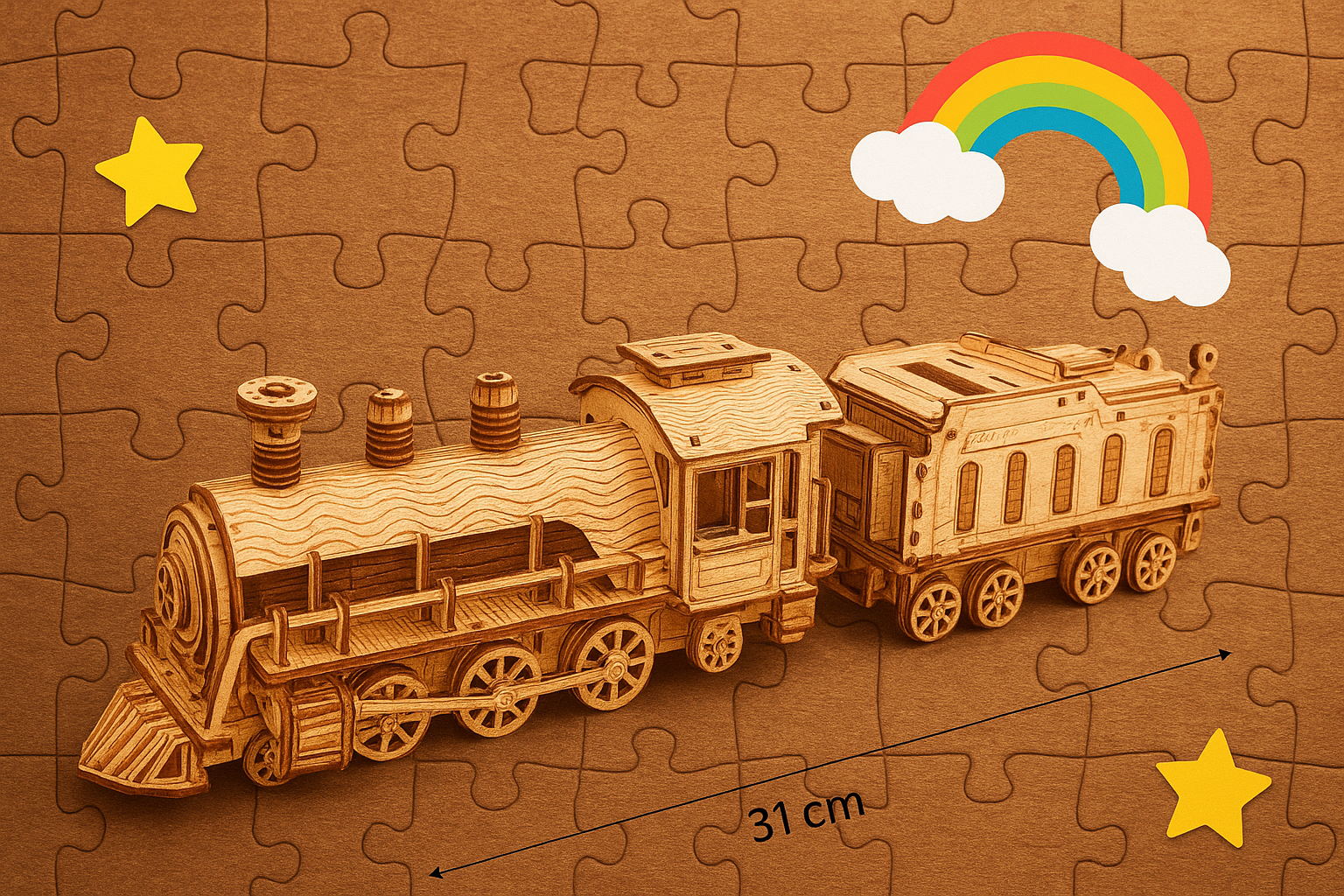 Train 3D Jouet